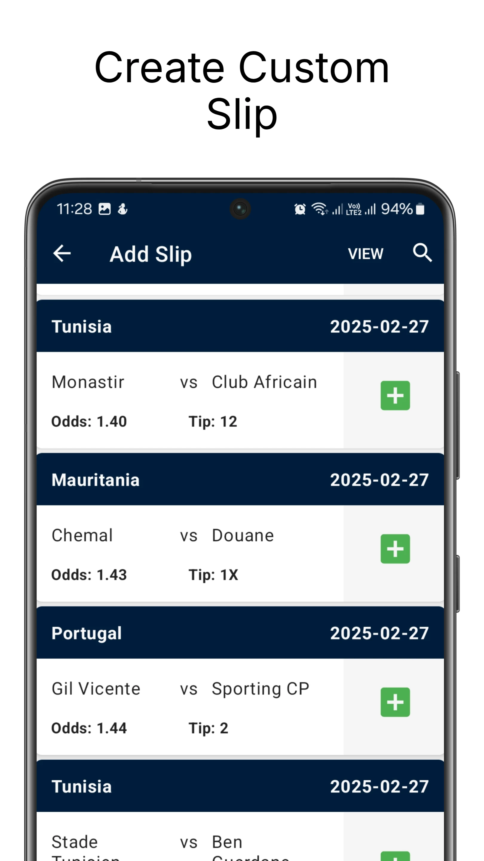 1X2 Football Prediction screenshot